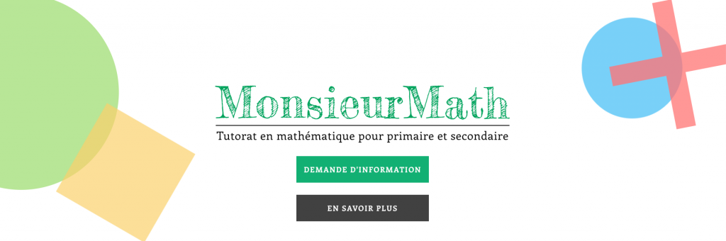 Monsieur Math – Tutorat en mathématique pour primaire et secondaire
